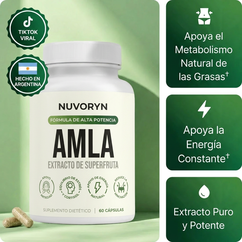Cápsulas de superfruta Amla