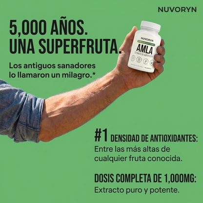 Cápsulas de superfruta Amla