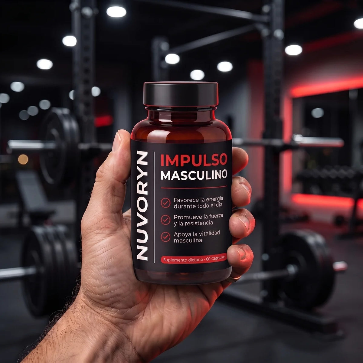 Nuvoryn® Impulso Masculino – Recuperá tu energía y tu vitalidad.